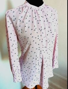BOGO Ann Taylor Soft Pink Long Sleeve Blouse